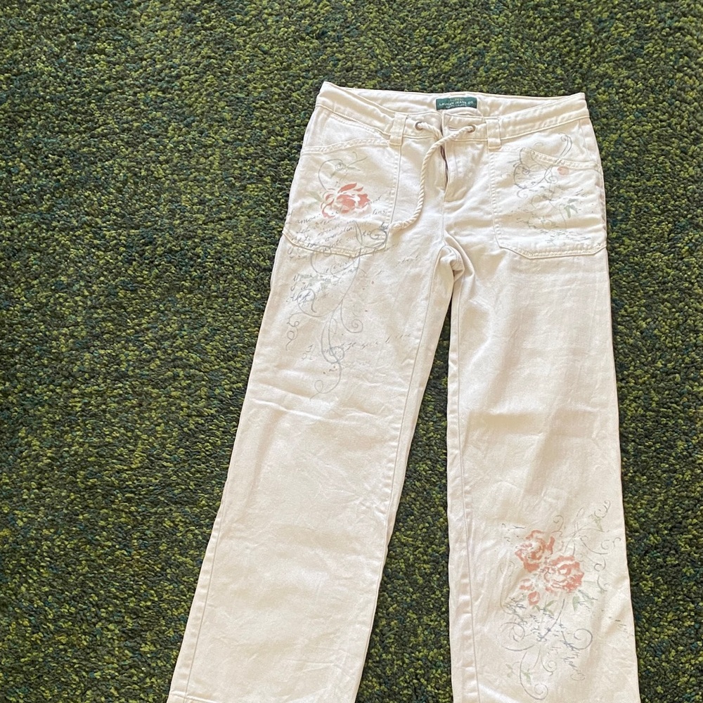 Floral Ralph Lauren Pants